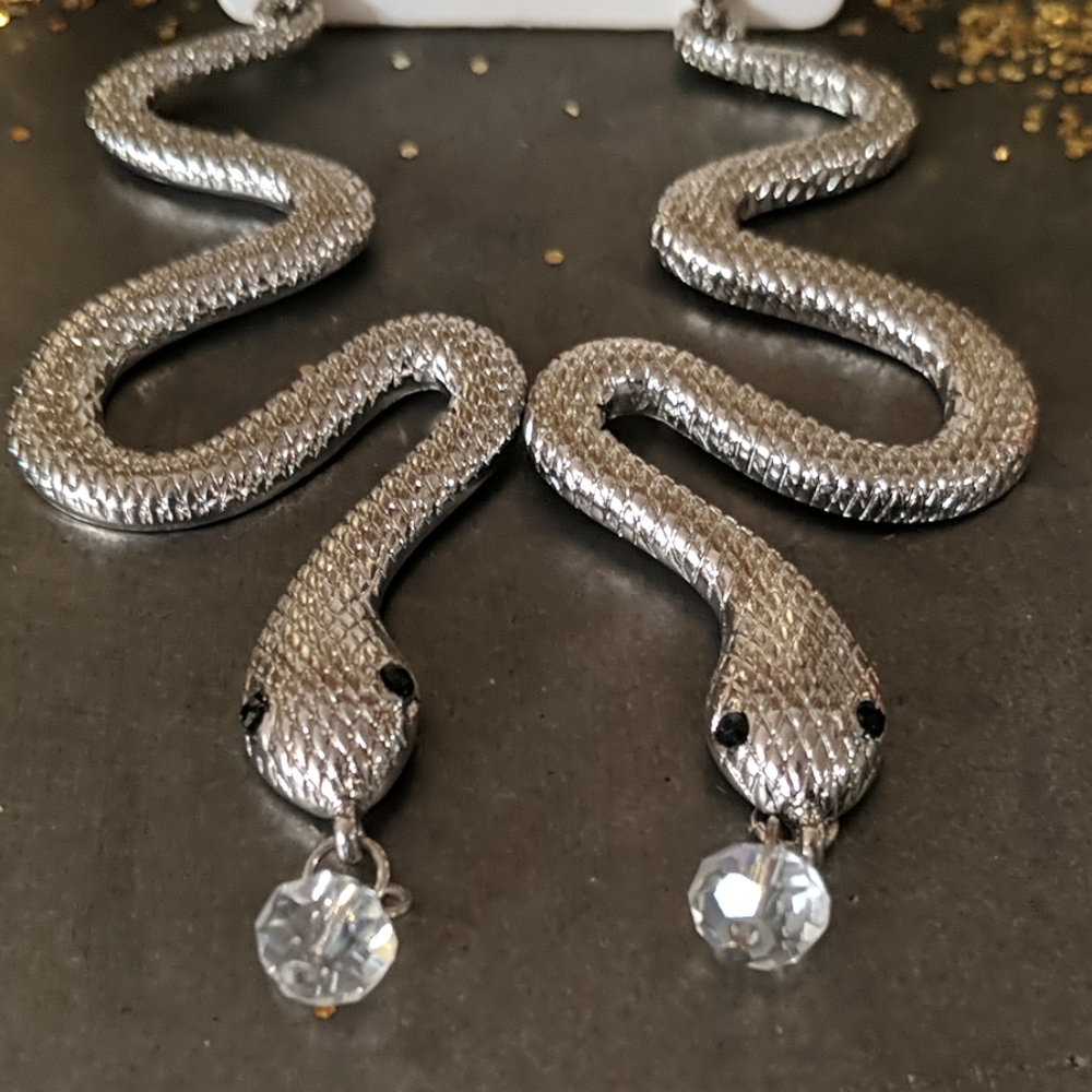 🐍🐍🐍 Snake earrings - Picture 5 of 5